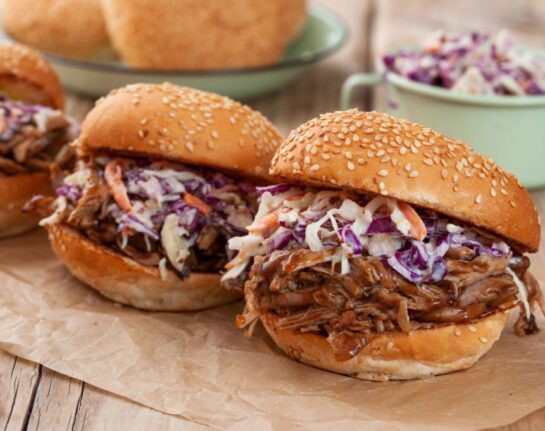 Smokey Pulled Pork Burger